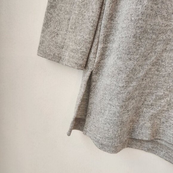 Talbots Lightweight Grey Sweater Wardrobe Basic Office Women's L - Picture 4 of 6